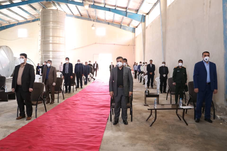 کارخانه تولید الکل در حاجی آباد افتتاح شد