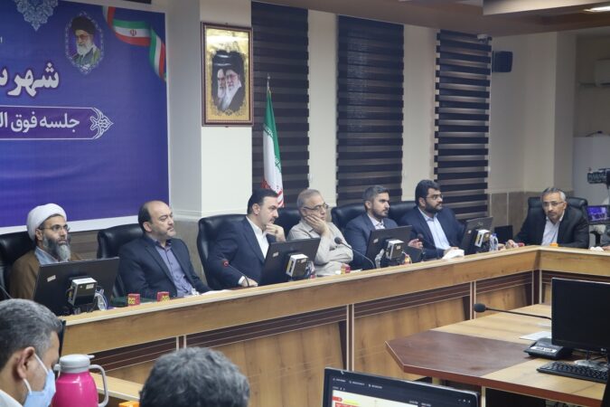 بررسی بیش از ۹۰ پروژه در شانزدهمین جلسه فوق العاده شورای اداری استان در قشم