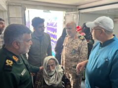 گزارش تصویری افتتاح بیمارستان تخصصی و فوق تخصصی سیار نیروی زمینی سپاه در سردشت بشاگرد