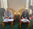 تفاهمنامه همکاری ما بین اتاق بازرگانی هرمزگان و اتاق بازرگانی و صنایع تاجیکستان در راستای گسترش مراودات تجاری به امضا طرفین رسید.